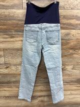 Pinkblush Maternity Full Panel Jeans Light Blue sz Small
