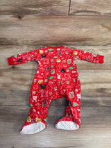 Disney Amazon Essentials Christmas Star Wars Sleeper Red sz 3m