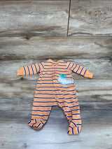 Carter's Striped Sleeper Orange sz 3m