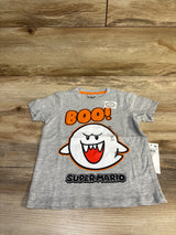 NEW Epic Threads x Super Mario Boo! Shirt Grey sz 2T