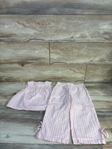 Child Of Mine 2pc Smocked Striped Shirt & Pants Set sz 3T