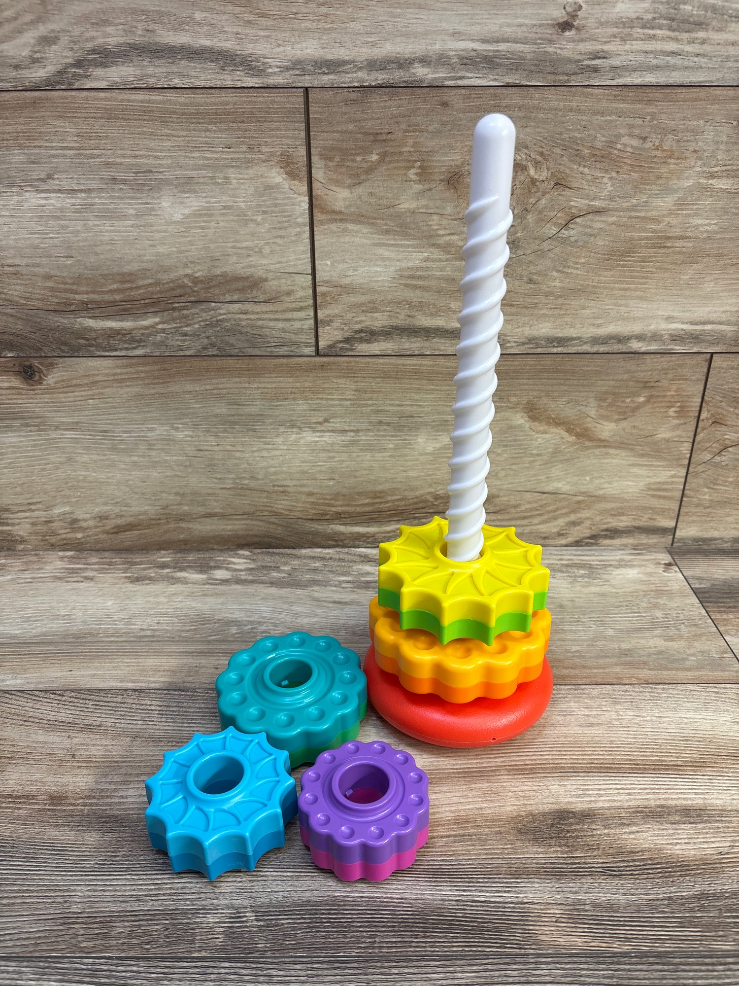 Fat Brain SpinAgain Stacking Toy