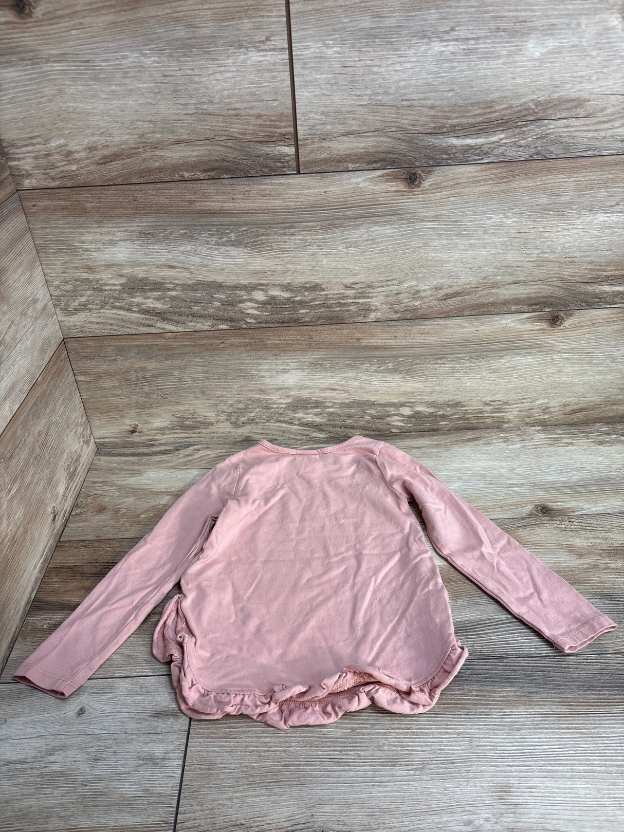 Tahari Floral Long Sleeve Shirt Pink sz 4T