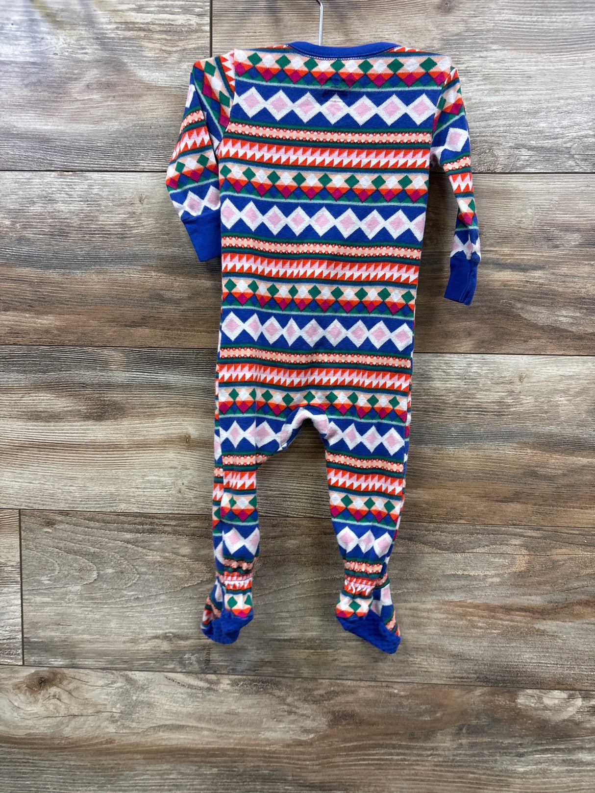 Old Navy Patterned Sleeper Multicolored sz 12-18m
