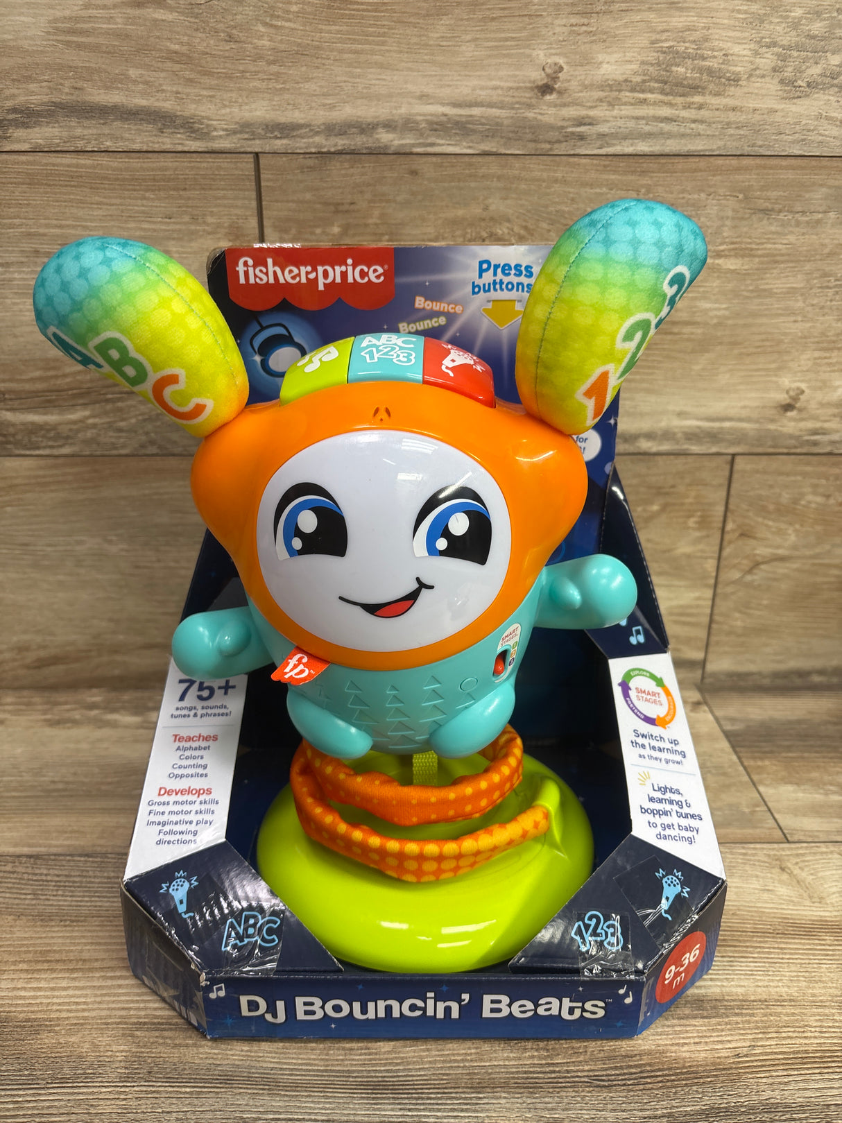 NEW Fisher Price DJ Bouncin' Beats Interactive Musical Learning Toy