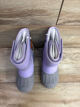 NEW Cat & Jack Lenny Winter Snow Boots Purple sz 11c
