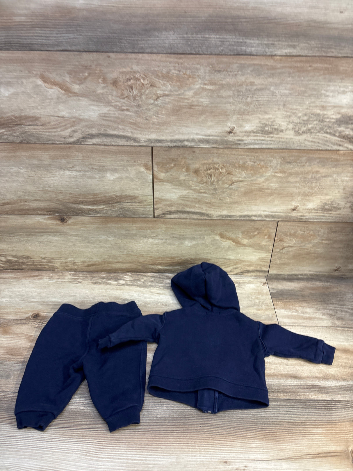 Ralph Lauren 2pc Full-Zip Hoodie & Joggers Navy sz 6m