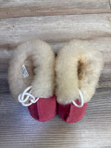 Minnetonka Sheepskin Booties Pink sz 1c