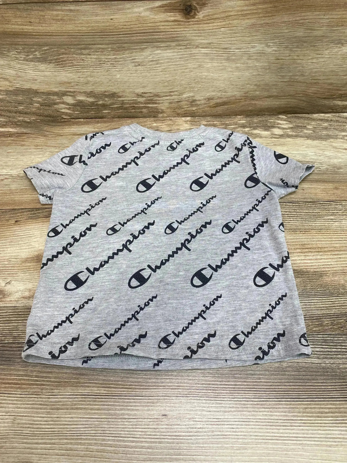 Champion Logo Shirt Grey sz 4T
