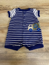 Carter's Striped Shortie Navy sz 3m
