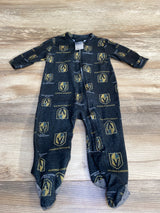 NHL Golden Knights Sleeper Black sz 6-9m