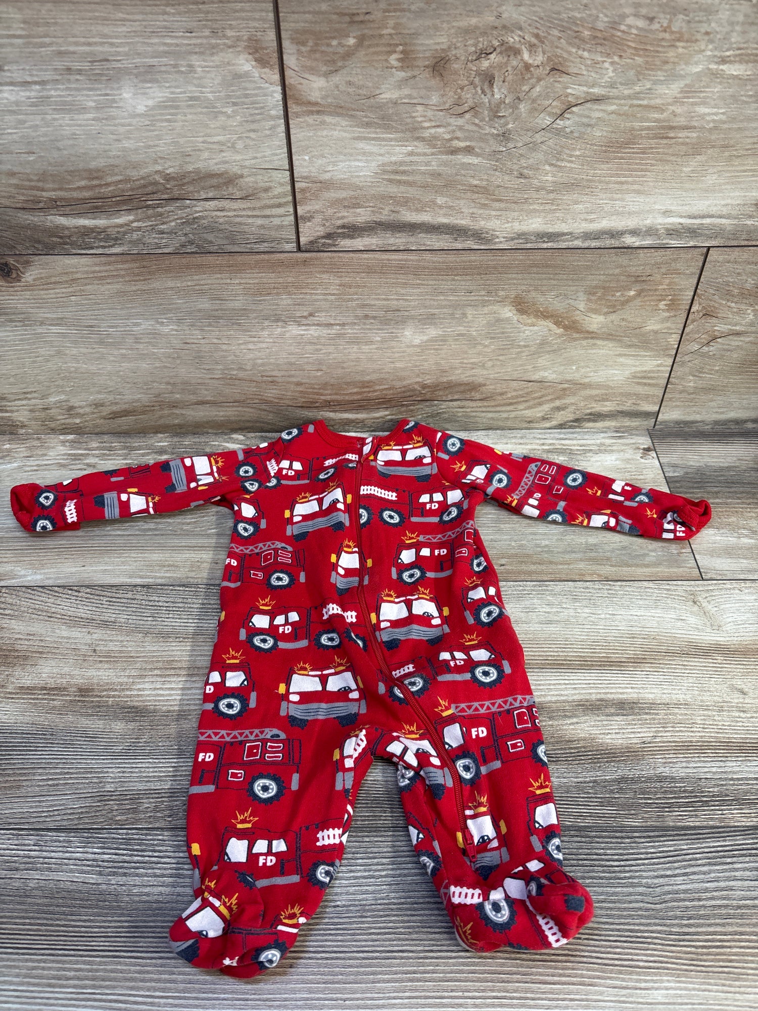 Wonder Nation Firetruck Sleeper Red sz 0-3m