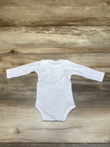 Peace Out NICU White Bodysuit sz Preemie