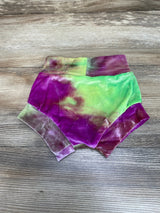 Velvet Bloomers Green/Purple sz 12m