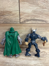Marvel Super Hero Mashers Doctor Doom, & Thor 2pc Set