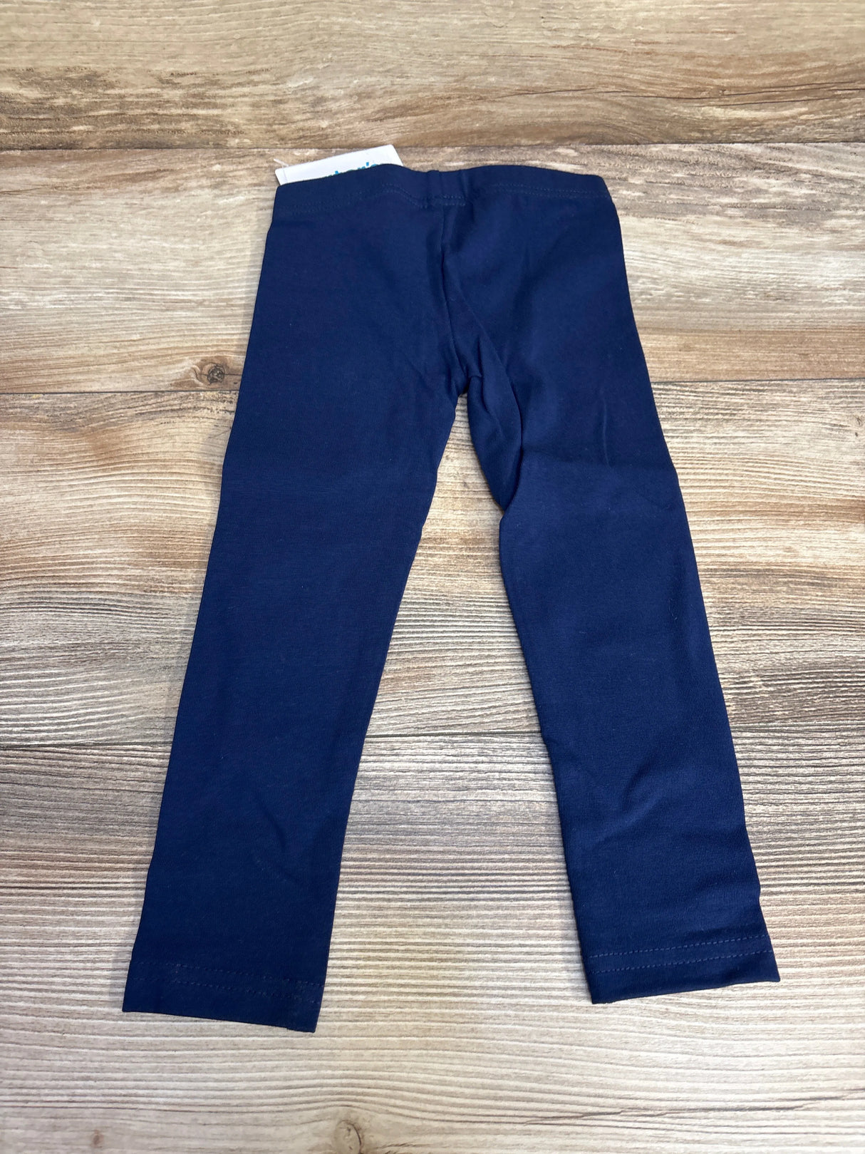 NEW Carter's Girls Cotton Stretch Leggings, Navy sz 2T