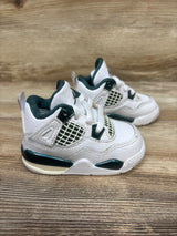 Air Jordan 4 Retro TD 'Oxidized Green' Sneakers sz 4c