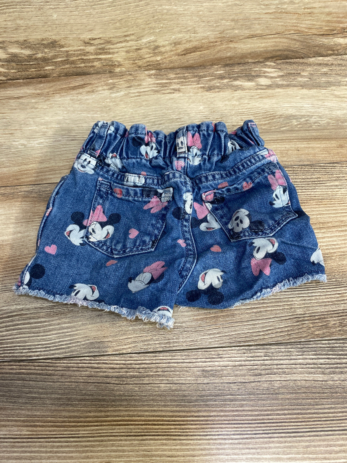 Baby Gap Disney Minnie Mouse Just Like Mom Shorts Blue sz 12-18m