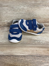 Stride Rite Mason Soft Sole Crib Shoes Navy Sz 4c