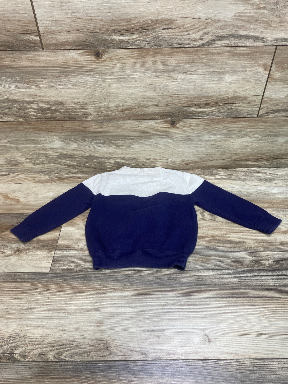 Cat & Jack Reindeer Sweater Navy sz 3T