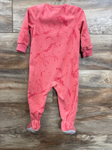 Carter's Unicorn Print Blanket Sleeper Pink sz 12m