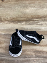 Vans Old Skool 'Black White' Crib Shoes sz 3C