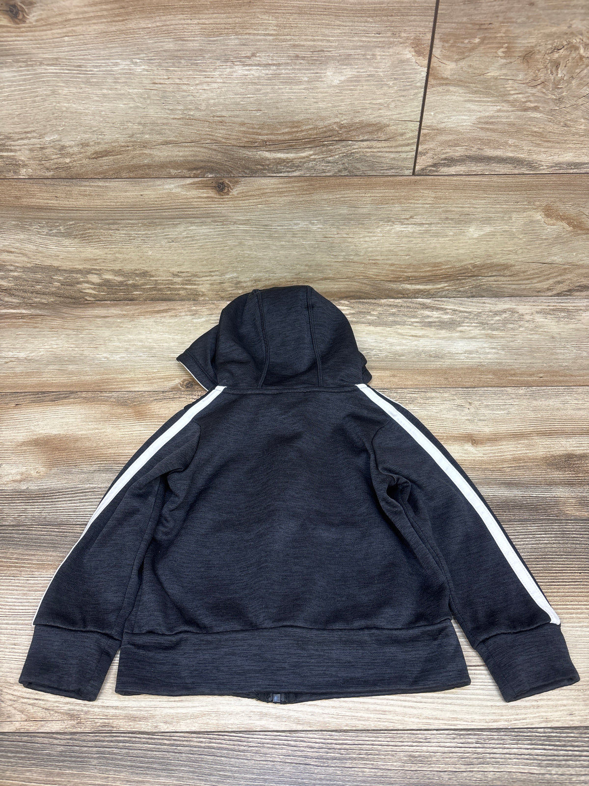Adidas Hooded Track Jacket Black sz 2T