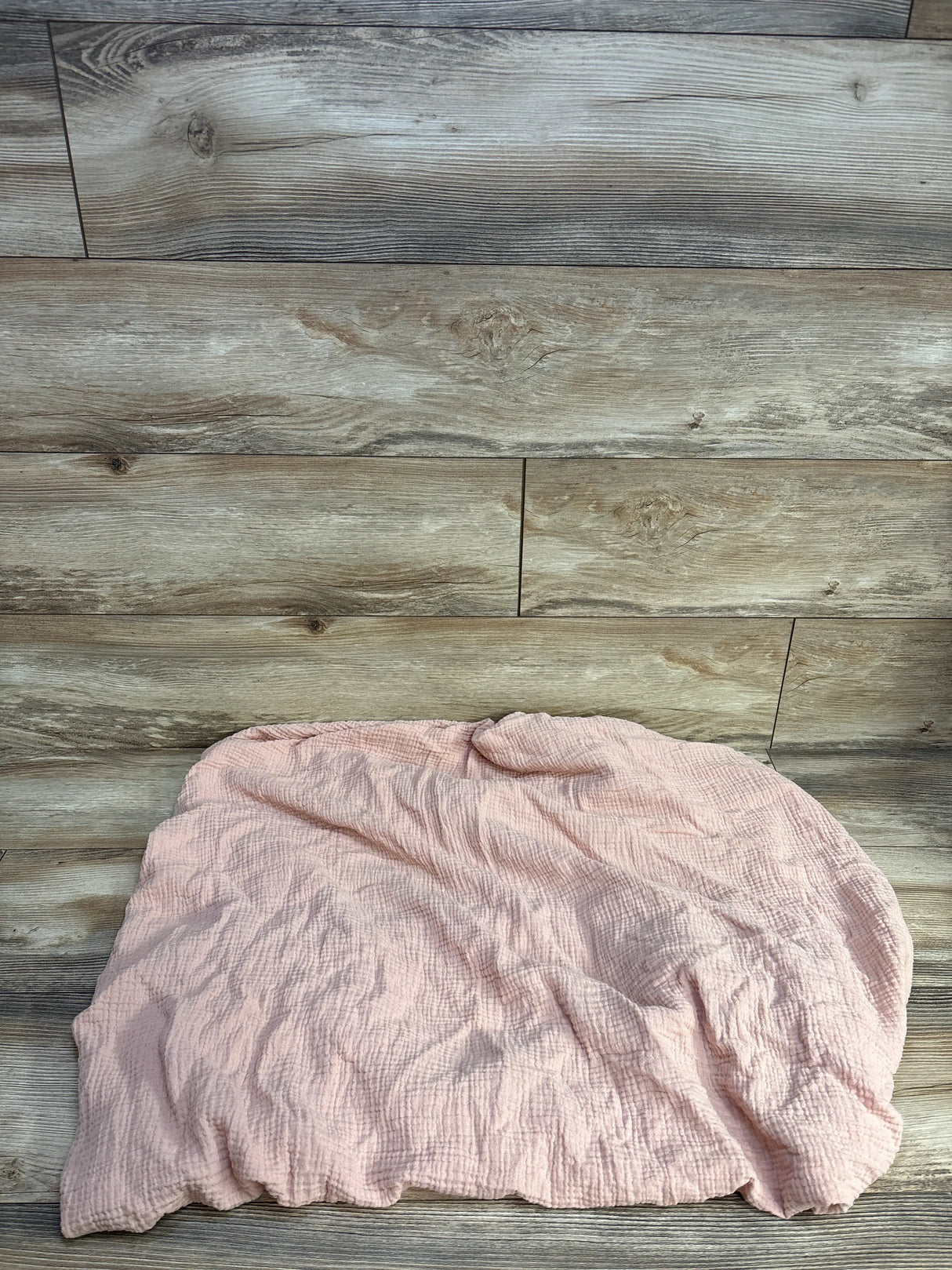 Konssy Muslin Fitted Crib Sheet, Pink