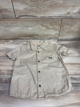 DKNY Button Up Shirt Tan sz 4T