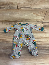 Disney Mickey Mouse Sleeper Grey sz Newborn