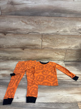 Carter's 2pc Pumpkin Pajama Set Orange sz 5T
