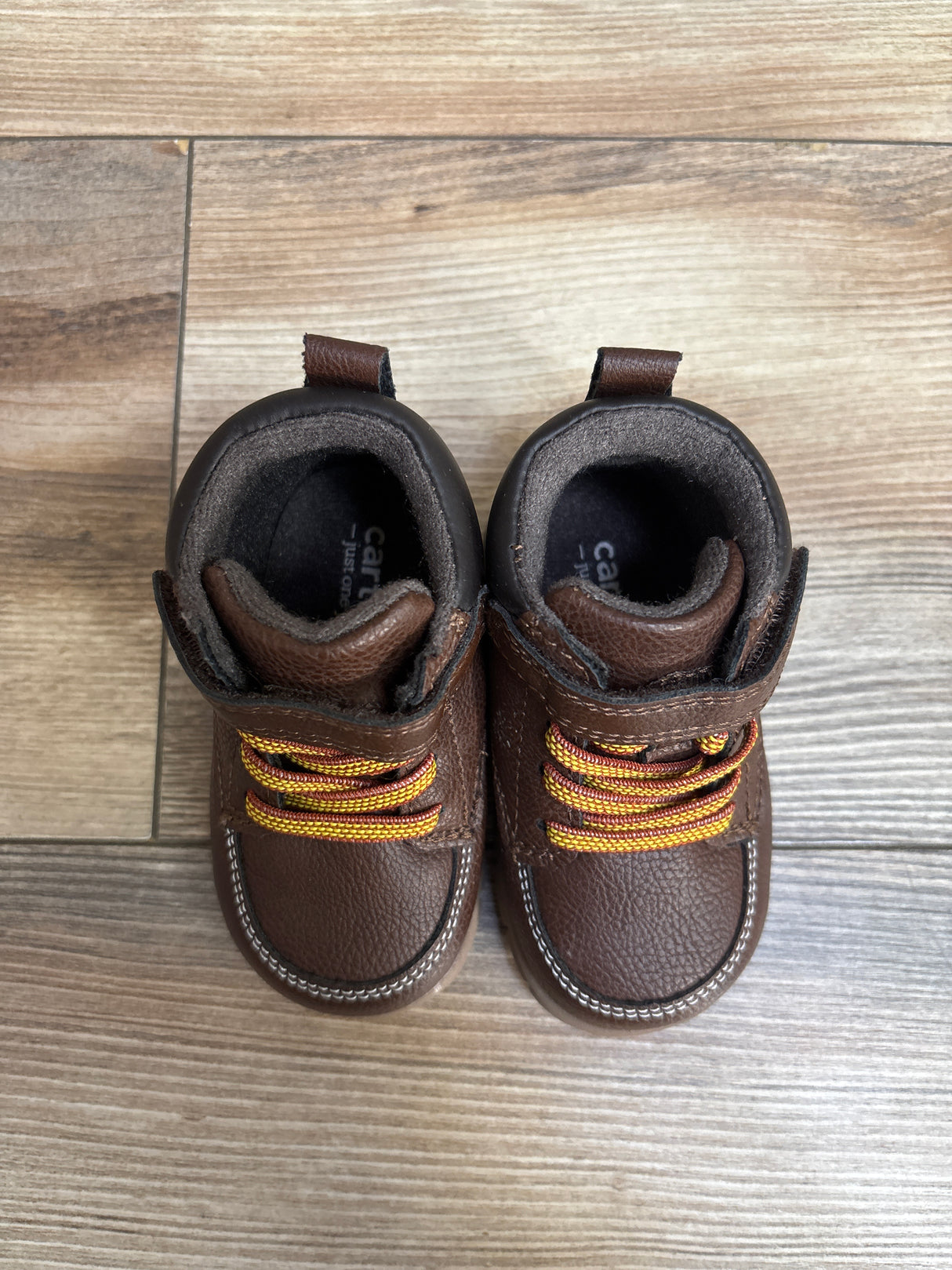 Carter's Every Step Nixon Ankle Boots Brown sz 4c