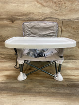 Portable Floor/Feeding Baby Seat Grey