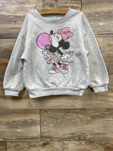 Old Navy x Disney Minnie Mouse Sweatshirt Grey sz 5T