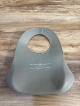 Bella Tunna Silicon Bib 'World Change' Grey