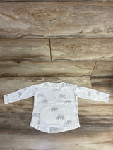 Rylee + Cru Bear Shirt White sz 18-24