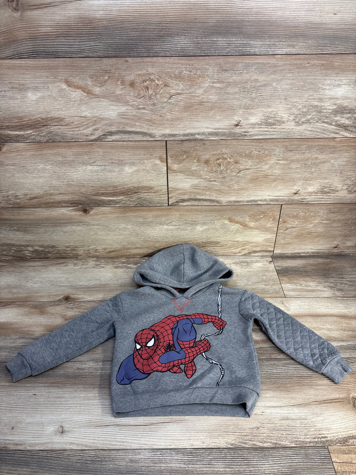 Marvel Spiderman Pull Over Sweater Grey sz 4T