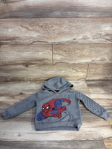 Marvel Spiderman Pull Over Sweater Grey sz 4T
