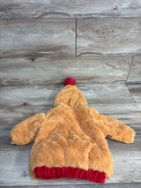 Hyde & Eek Plush Hooded Hotdog Costume Orange sz 0-6m