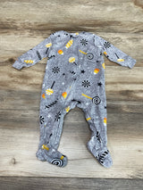 Way To Celebrate Halloween Candy Sleeper Grey Sz 3-6m - Me n Mommy To Be