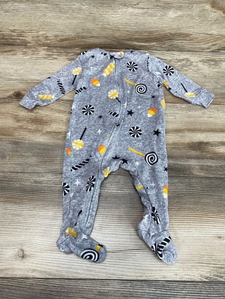 Way To Celebrate Halloween Candy Sleeper Grey Sz 3-6m - Me n Mommy To Be