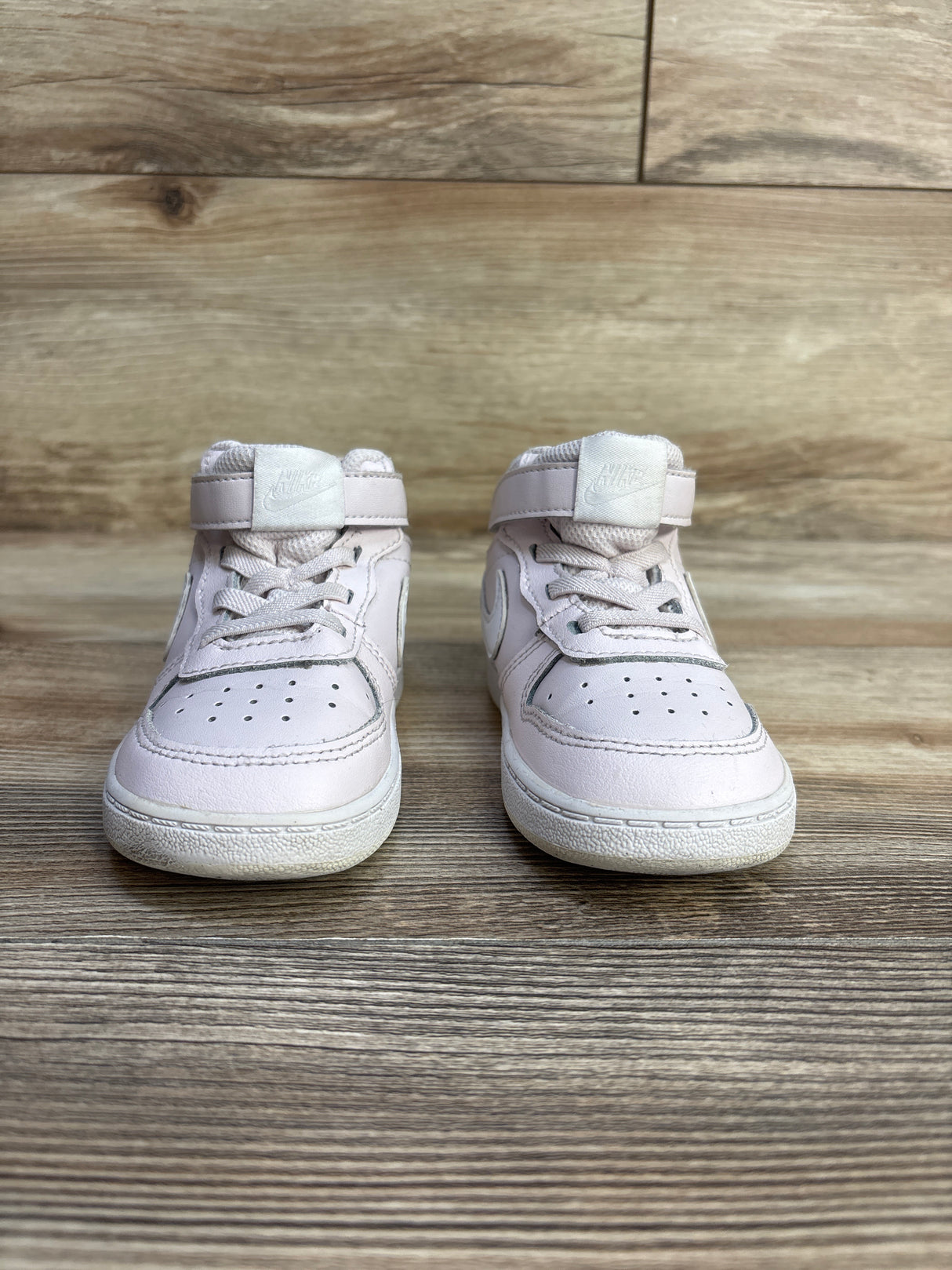 Nike Court Borough Mid 2 TD 'Pearl Pink White' Sneakers sz 8c - Me n Mommy To Be
