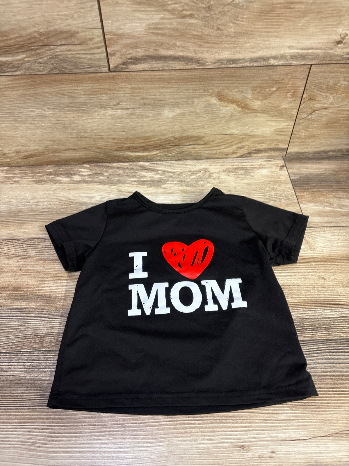 I Heart Mom T-Shirt Black sz 2/3T
