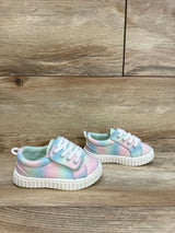 Wonder Nation Girls Alternative Closure Sneakers Pastel Ombre Sz 6c