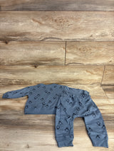 Child Of Mine 2pc Penguin Sweatshirt & Joggers Blue sz 6-9m