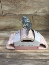NEW Jessica Simpson 25pk Kid's Velvet Hangers Pink