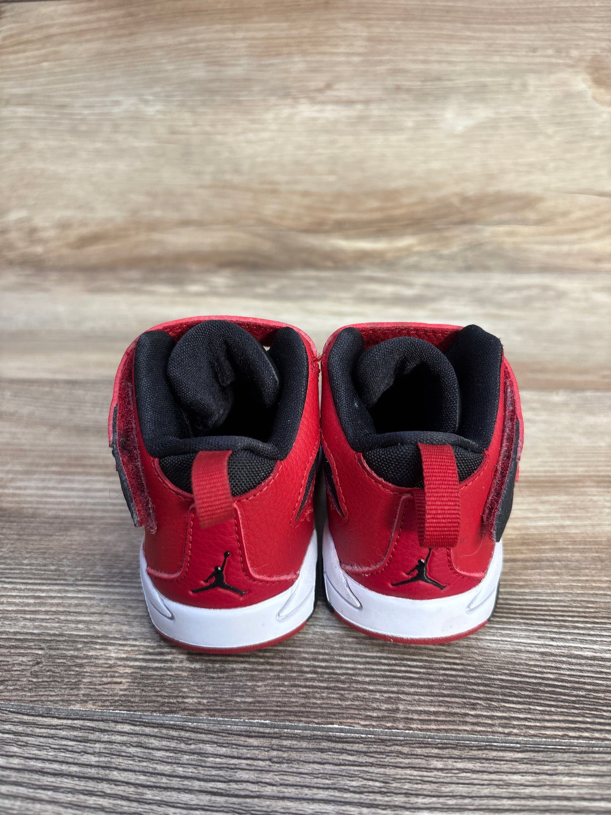 Air Jordan Flight Club 91 TD 'University Red' Sneakers sz 5c
