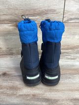 Columbia Powderbug Plus II Waterproof Snow Boots Blue sz 10c