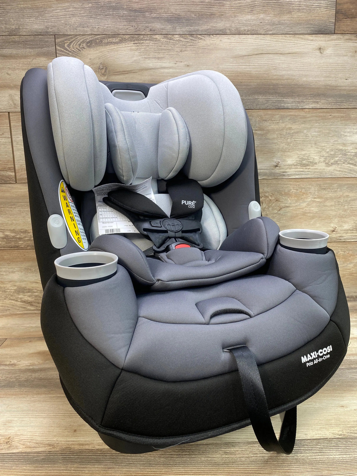 NEW Maxi-Cosi Pria All-in-One Convertible Car Seat in Blackend Pearl