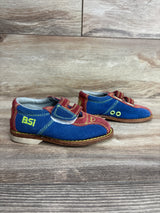 BSI Suede Cosmic Bowling Shoes Red sz 8-10c